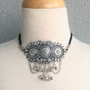 Rare find !  Oxidized choker necklace